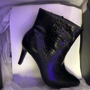 Torrid faux snake skin boots